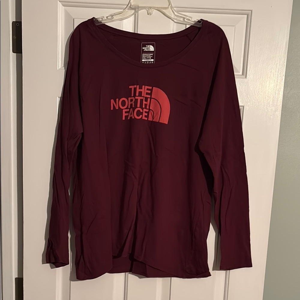 The North Face Women's Burgundy Long Sleeve Top